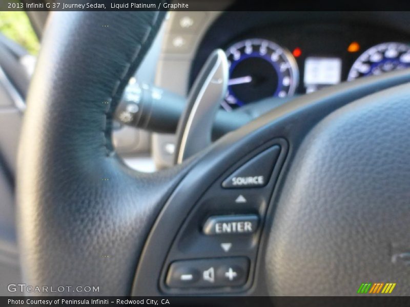 Liquid Platinum / Graphite 2013 Infiniti G 37 Journey Sedan