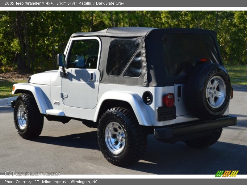 Bright Silver Metallic / Dark Slate Gray 2005 Jeep Wrangler X 4x4