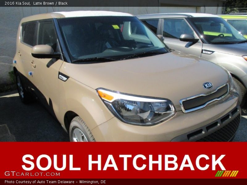 Latte Brown / Black 2016 Kia Soul