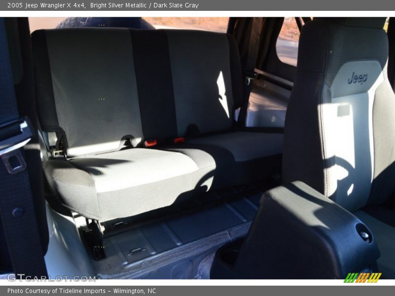 Bright Silver Metallic / Dark Slate Gray 2005 Jeep Wrangler X 4x4