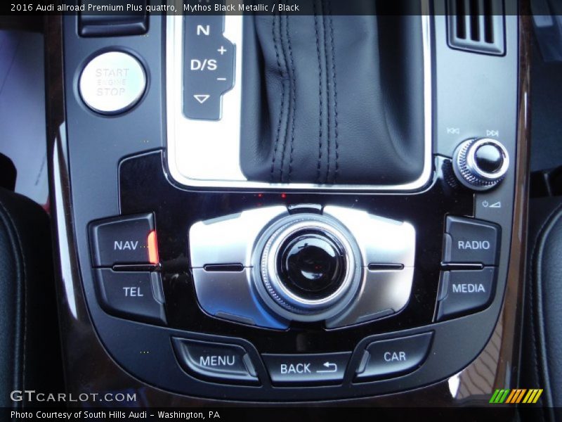 Controls of 2016 allroad Premium Plus quattro