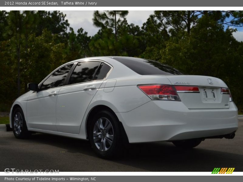 Taffeta White / Ivory 2012 Honda Accord SE Sedan