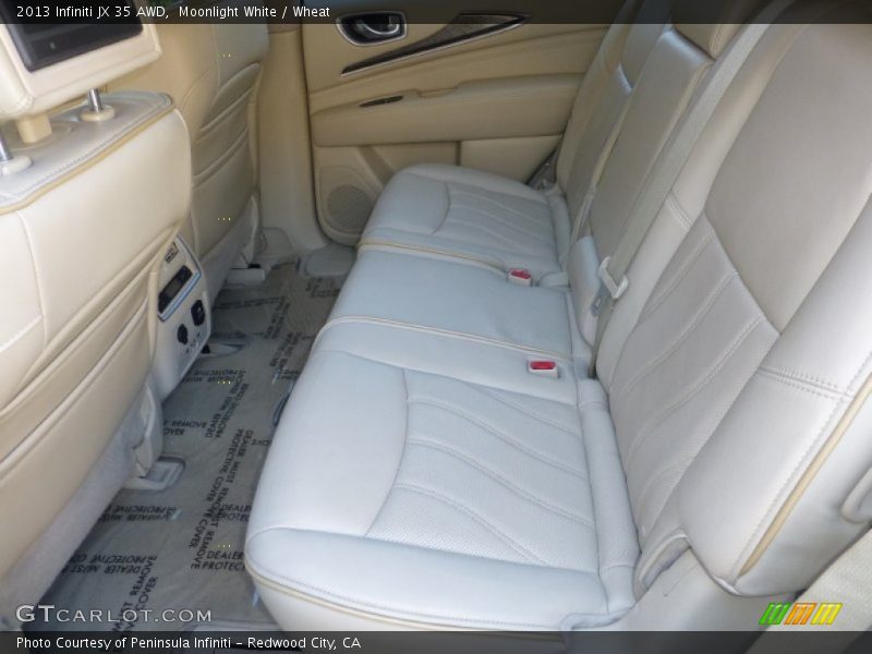 Moonlight White / Wheat 2013 Infiniti JX 35 AWD