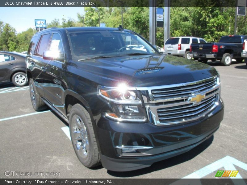 Black / Jet Black 2016 Chevrolet Tahoe LTZ 4WD
