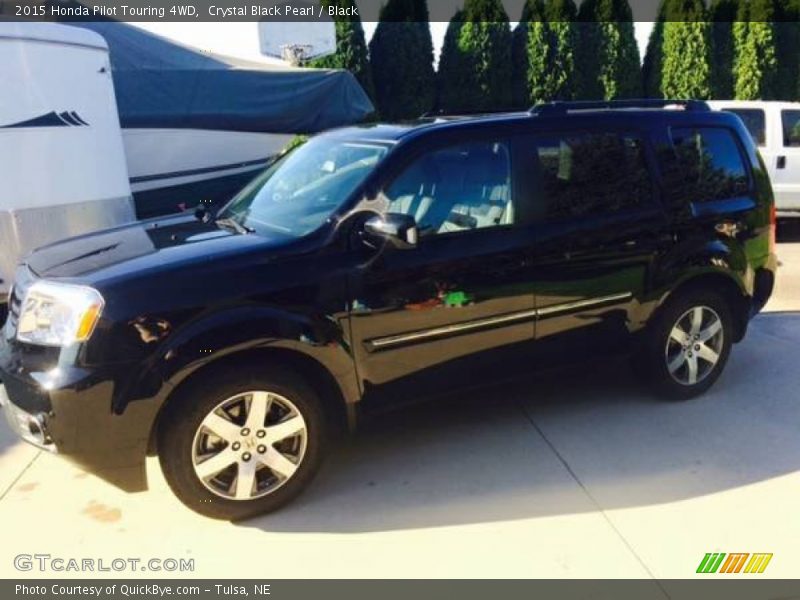 Crystal Black Pearl / Black 2015 Honda Pilot Touring 4WD