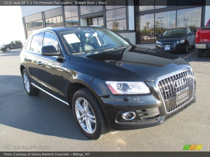 Brilliant Black / Black 2015 Audi Q5 3.0 TDI Premium Plus quattro
