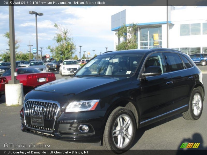 Brilliant Black / Black 2015 Audi Q5 3.0 TDI Premium Plus quattro