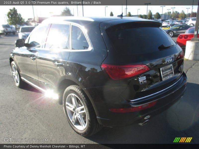 Brilliant Black / Black 2015 Audi Q5 3.0 TDI Premium Plus quattro