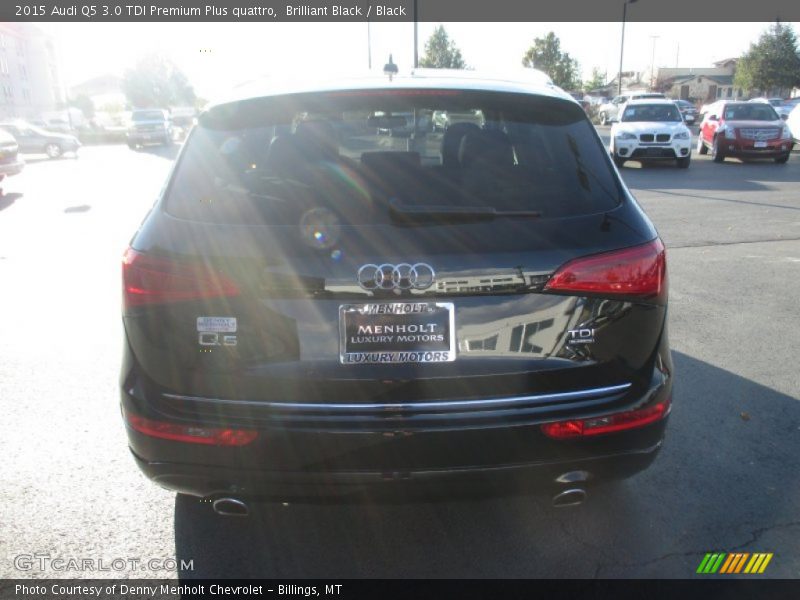 Brilliant Black / Black 2015 Audi Q5 3.0 TDI Premium Plus quattro