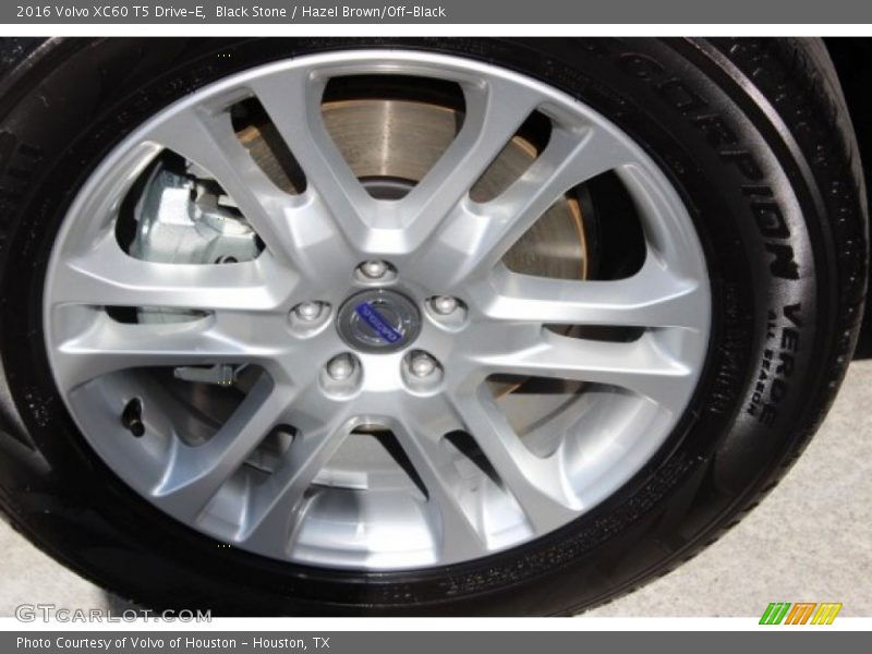 Black Stone / Hazel Brown/Off-Black 2016 Volvo XC60 T5 Drive-E