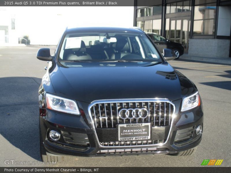 Brilliant Black / Black 2015 Audi Q5 3.0 TDI Premium Plus quattro
