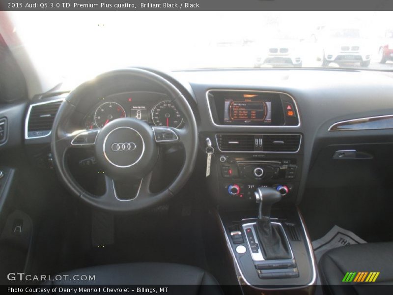 Brilliant Black / Black 2015 Audi Q5 3.0 TDI Premium Plus quattro
