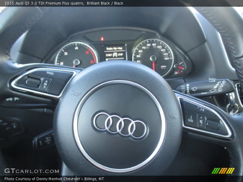 Brilliant Black / Black 2015 Audi Q5 3.0 TDI Premium Plus quattro