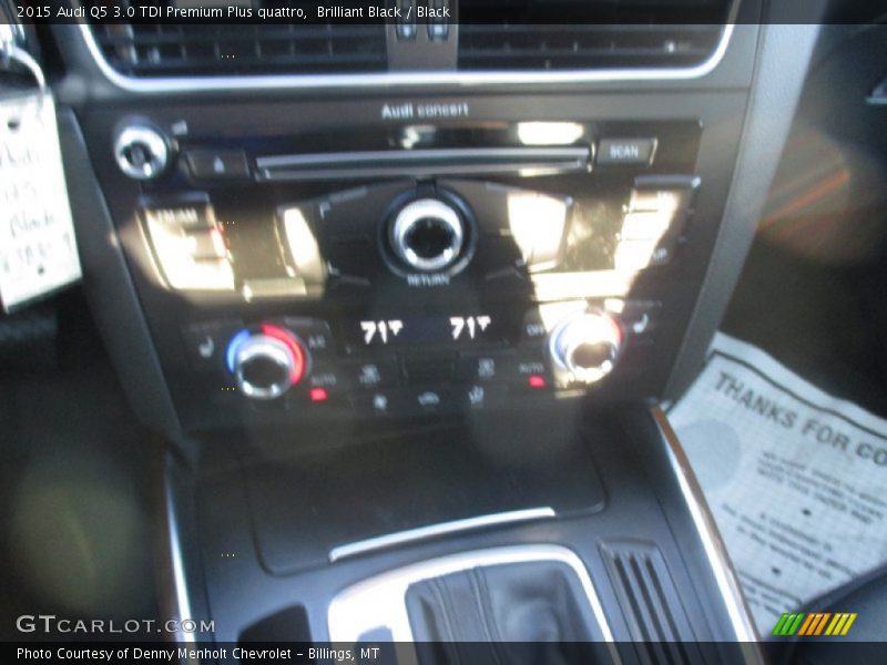 Brilliant Black / Black 2015 Audi Q5 3.0 TDI Premium Plus quattro