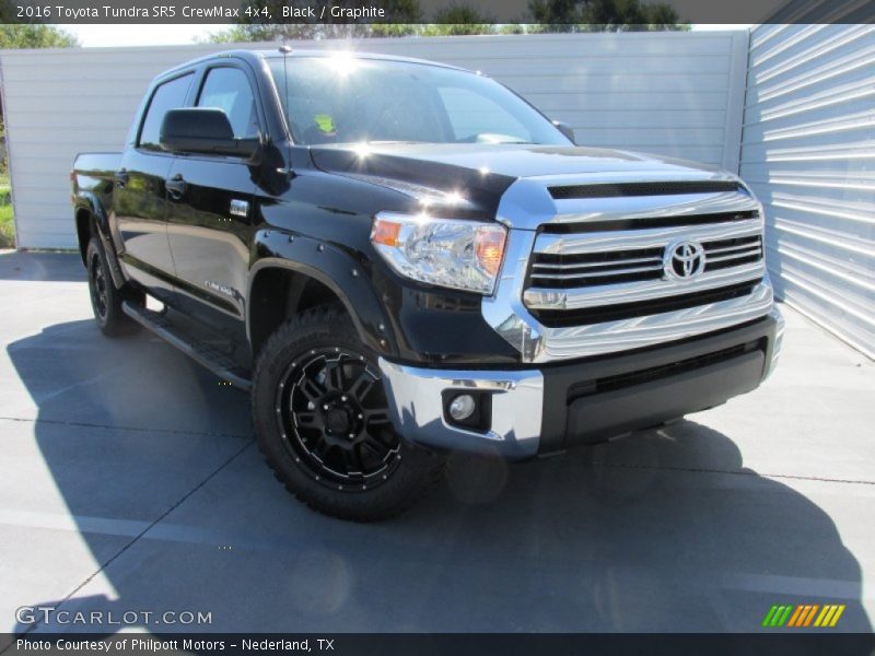 Black / Graphite 2016 Toyota Tundra SR5 CrewMax 4x4