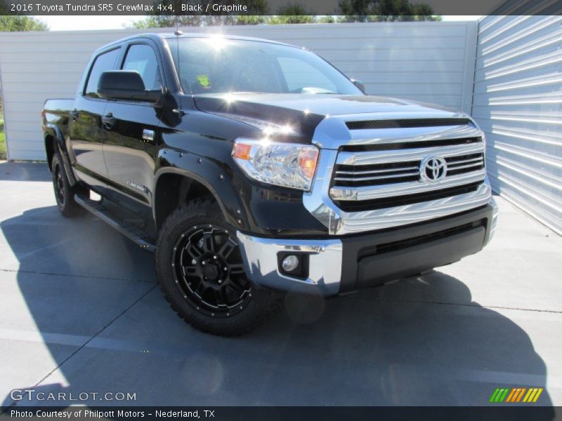 Black / Graphite 2016 Toyota Tundra SR5 CrewMax 4x4