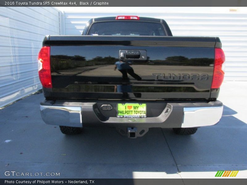 Black / Graphite 2016 Toyota Tundra SR5 CrewMax 4x4