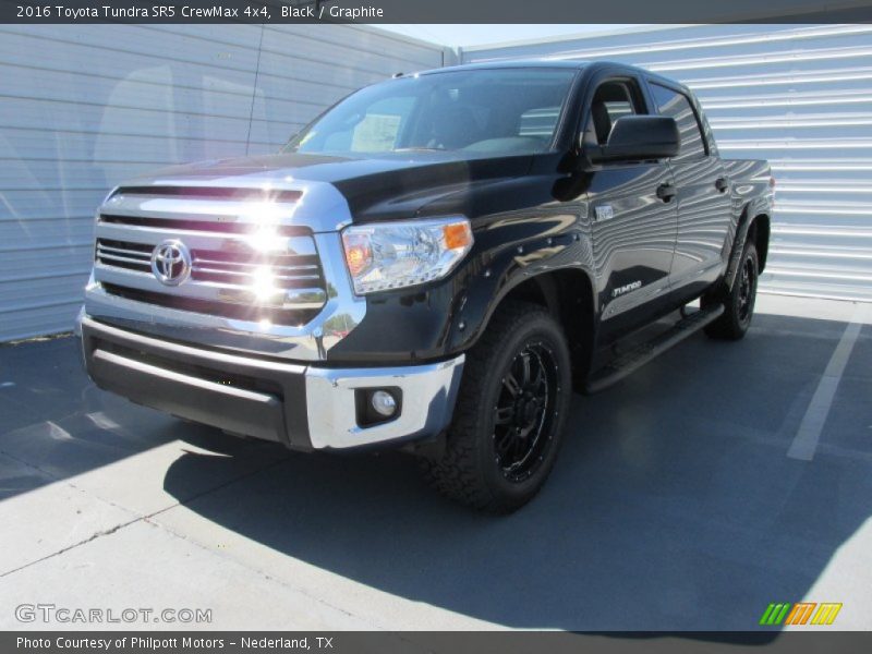 Black / Graphite 2016 Toyota Tundra SR5 CrewMax 4x4