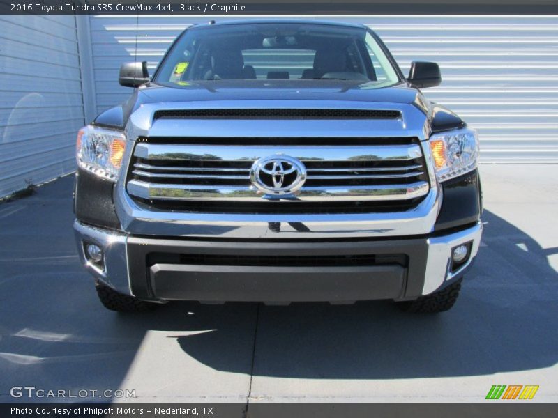 Black / Graphite 2016 Toyota Tundra SR5 CrewMax 4x4