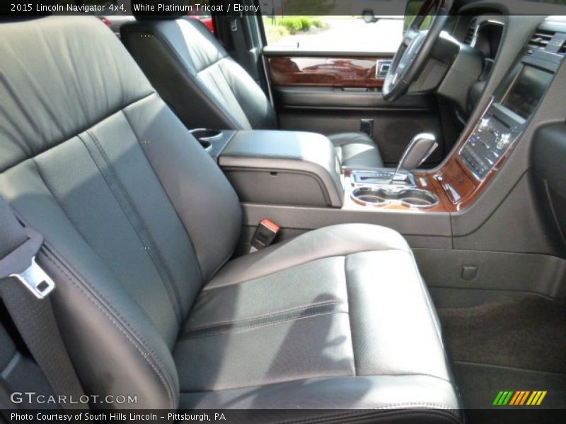 White Platinum Tricoat / Ebony 2015 Lincoln Navigator 4x4