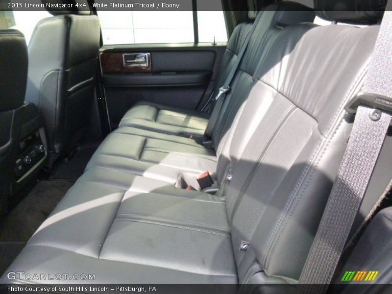 White Platinum Tricoat / Ebony 2015 Lincoln Navigator 4x4