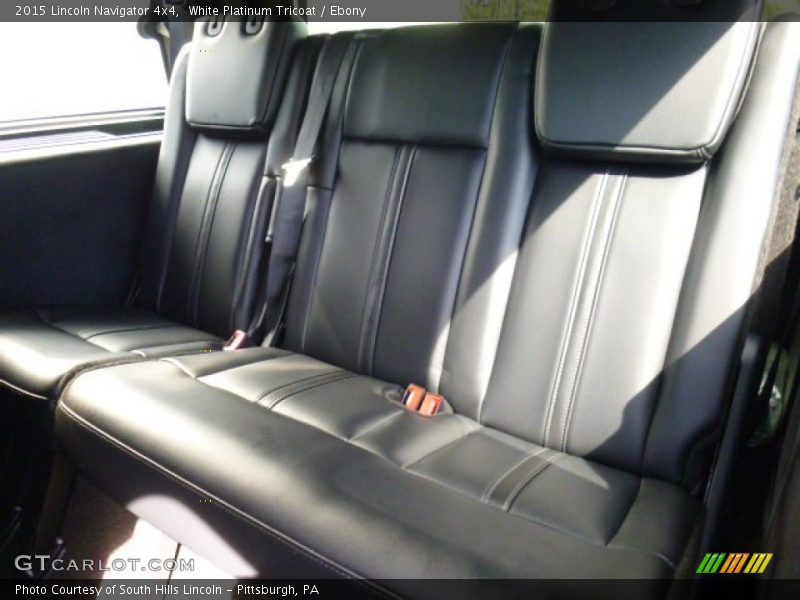 White Platinum Tricoat / Ebony 2015 Lincoln Navigator 4x4