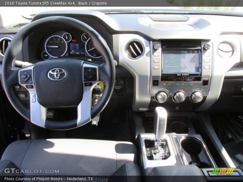Black / Graphite 2016 Toyota Tundra SR5 CrewMax 4x4