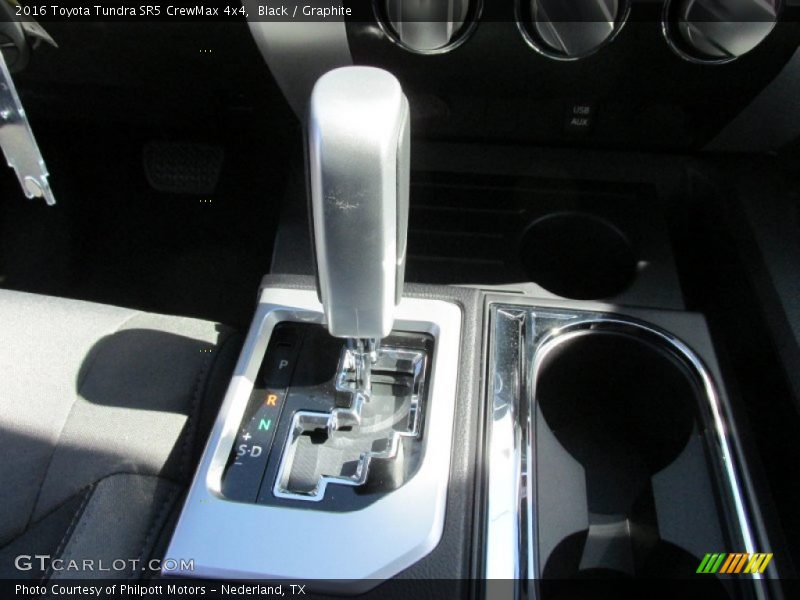 Black / Graphite 2016 Toyota Tundra SR5 CrewMax 4x4