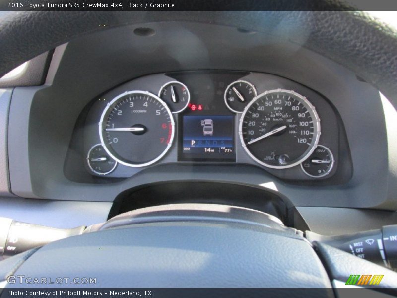 Black / Graphite 2016 Toyota Tundra SR5 CrewMax 4x4
