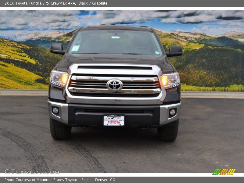 Black / Graphite 2016 Toyota Tundra SR5 CrewMax 4x4