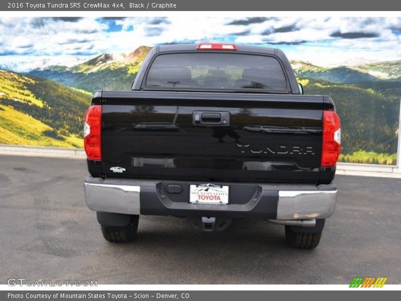 Black / Graphite 2016 Toyota Tundra SR5 CrewMax 4x4