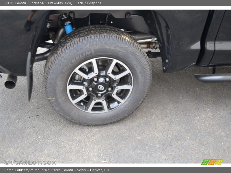 Black / Graphite 2016 Toyota Tundra SR5 CrewMax 4x4
