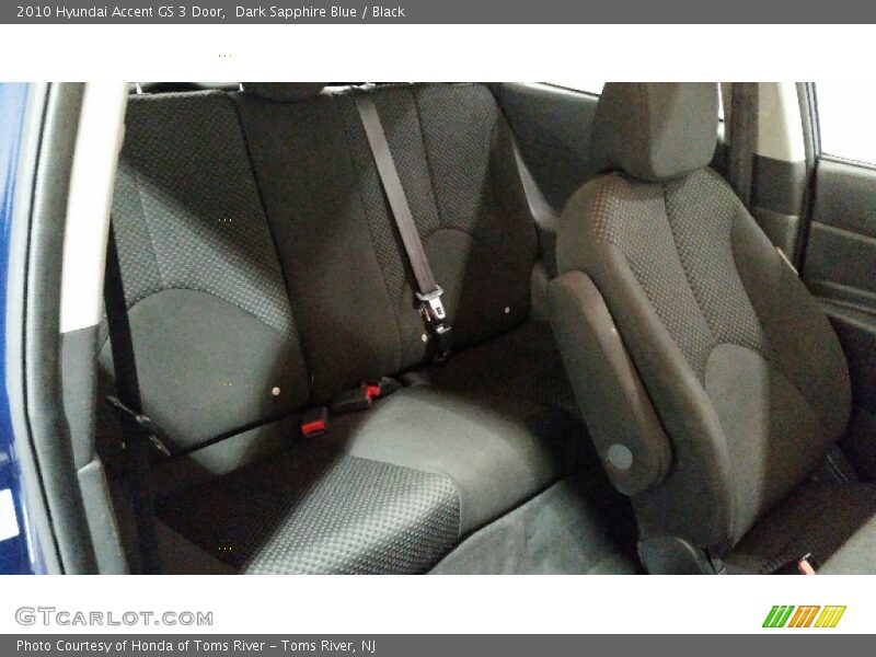 Dark Sapphire Blue / Black 2010 Hyundai Accent GS 3 Door