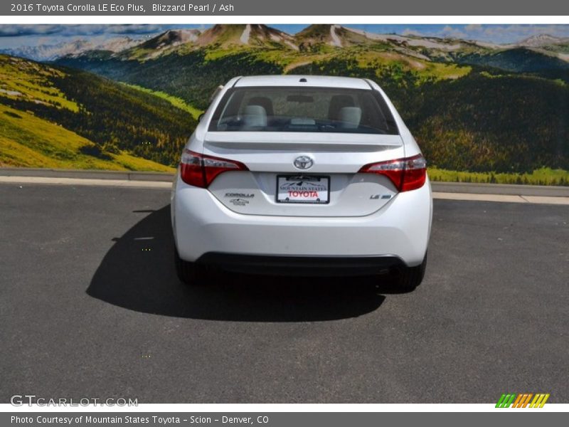 Blizzard Pearl / Ash 2016 Toyota Corolla LE Eco Plus