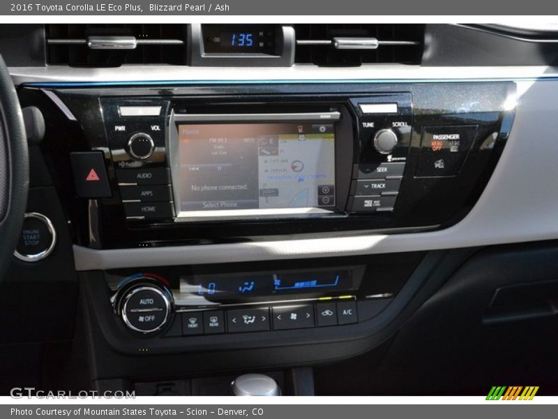 Blizzard Pearl / Ash 2016 Toyota Corolla LE Eco Plus