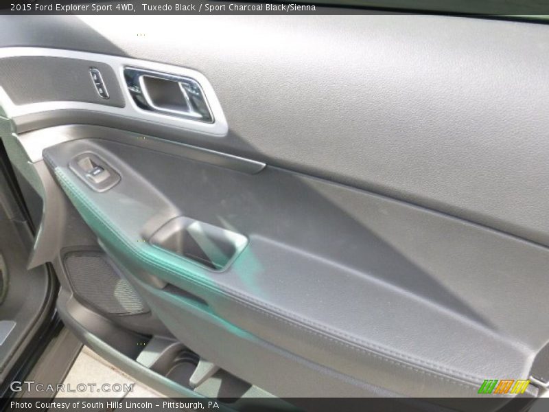 Tuxedo Black / Sport Charcoal Black/Sienna 2015 Ford Explorer Sport 4WD