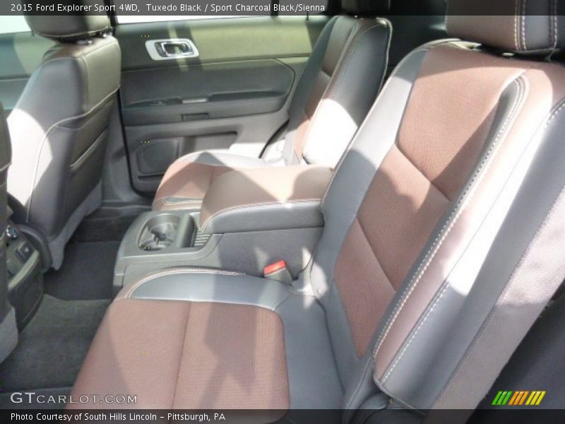 Tuxedo Black / Sport Charcoal Black/Sienna 2015 Ford Explorer Sport 4WD