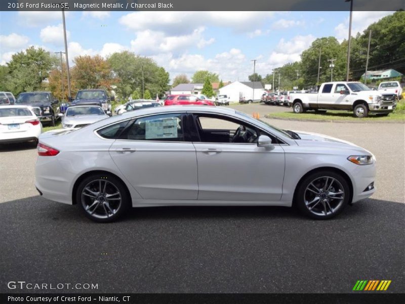 Magnetic Metallic / Charcoal Black 2016 Ford Fusion SE