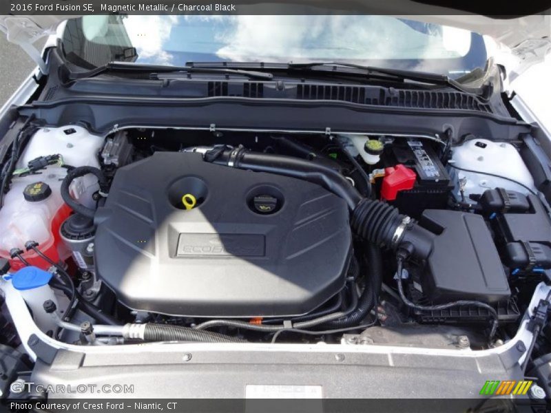 Magnetic Metallic / Charcoal Black 2016 Ford Fusion SE