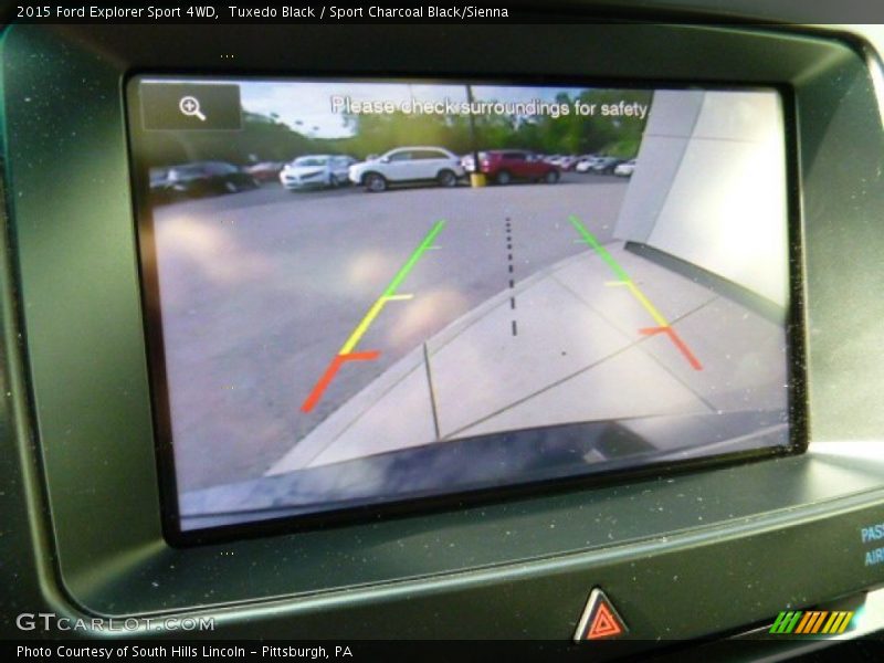 Tuxedo Black / Sport Charcoal Black/Sienna 2015 Ford Explorer Sport 4WD