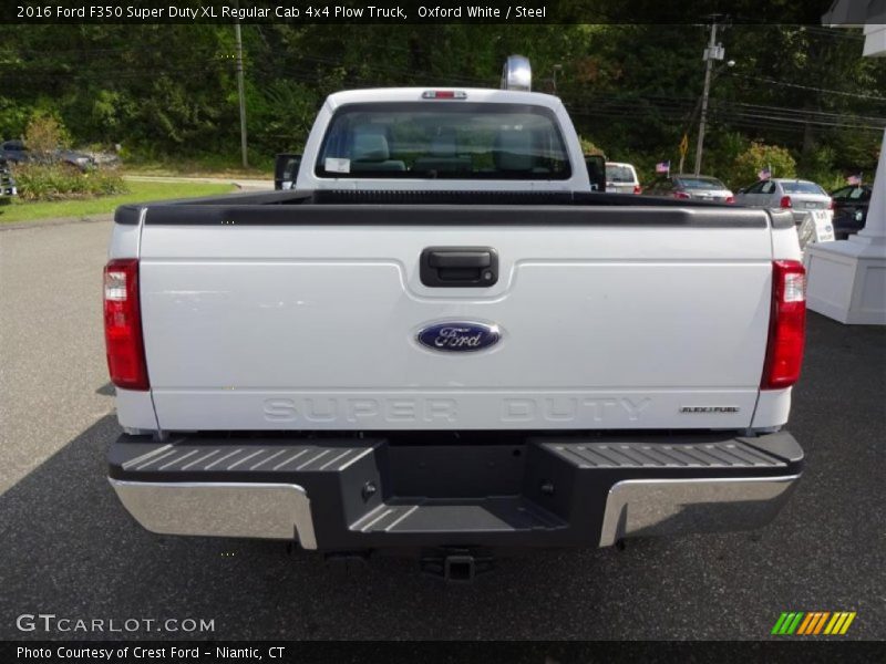 Oxford White / Steel 2016 Ford F350 Super Duty XL Regular Cab 4x4 Plow Truck