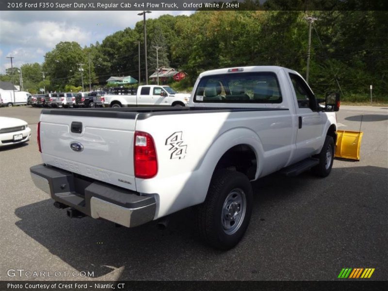 Oxford White / Steel 2016 Ford F350 Super Duty XL Regular Cab 4x4 Plow Truck