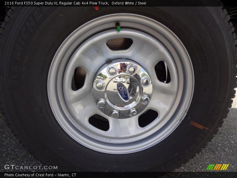 Oxford White / Steel 2016 Ford F350 Super Duty XL Regular Cab 4x4 Plow Truck