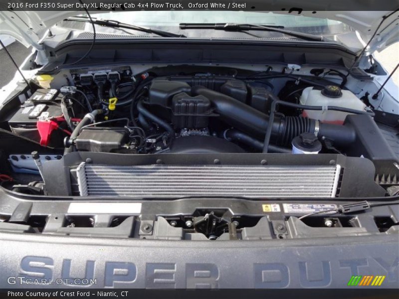 Oxford White / Steel 2016 Ford F350 Super Duty XL Regular Cab 4x4 Plow Truck