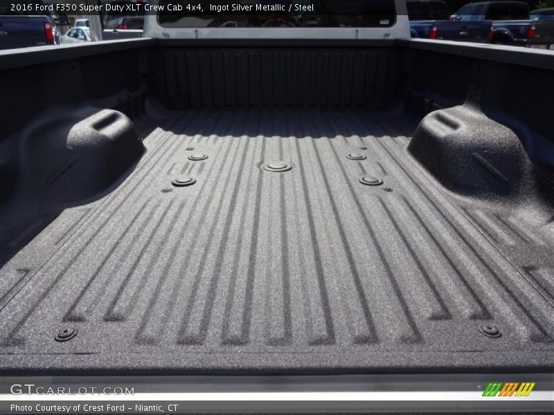 Ingot Silver Metallic / Steel 2016 Ford F350 Super Duty XLT Crew Cab 4x4