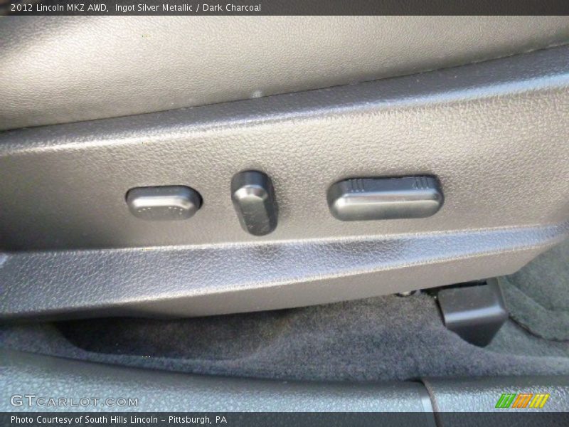 Ingot Silver Metallic / Dark Charcoal 2012 Lincoln MKZ AWD