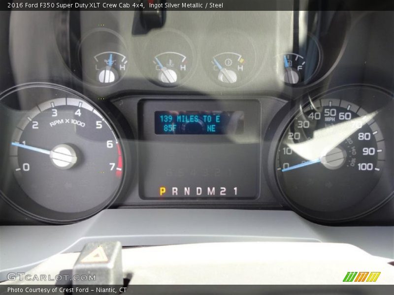  2016 F350 Super Duty XLT Crew Cab 4x4 XLT Crew Cab 4x4 Gauges