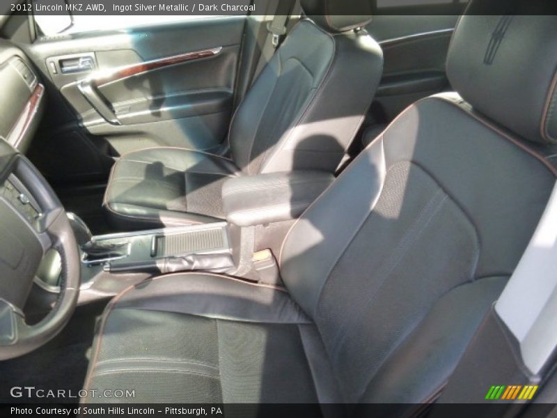 Ingot Silver Metallic / Dark Charcoal 2012 Lincoln MKZ AWD