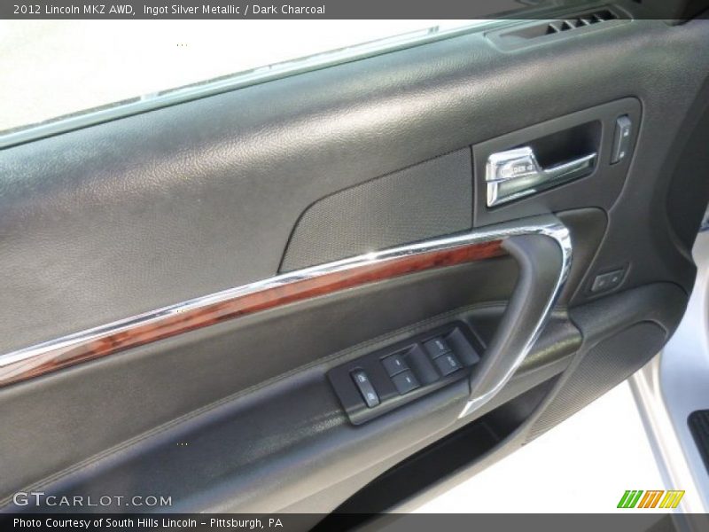 Ingot Silver Metallic / Dark Charcoal 2012 Lincoln MKZ AWD