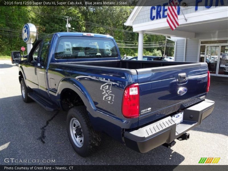 Blue Jeans Metallic / Steel 2016 Ford F250 Super Duty XL Super Cab 4x4